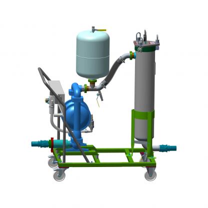 
	 FNS.01 Filtration and pumping unit with a pulsation dampener
 Filtration Equipment in manufacturer IRCOM-ECT. Tel: +38 (044) 351 73 97. Delivery, guarantee, best prices!