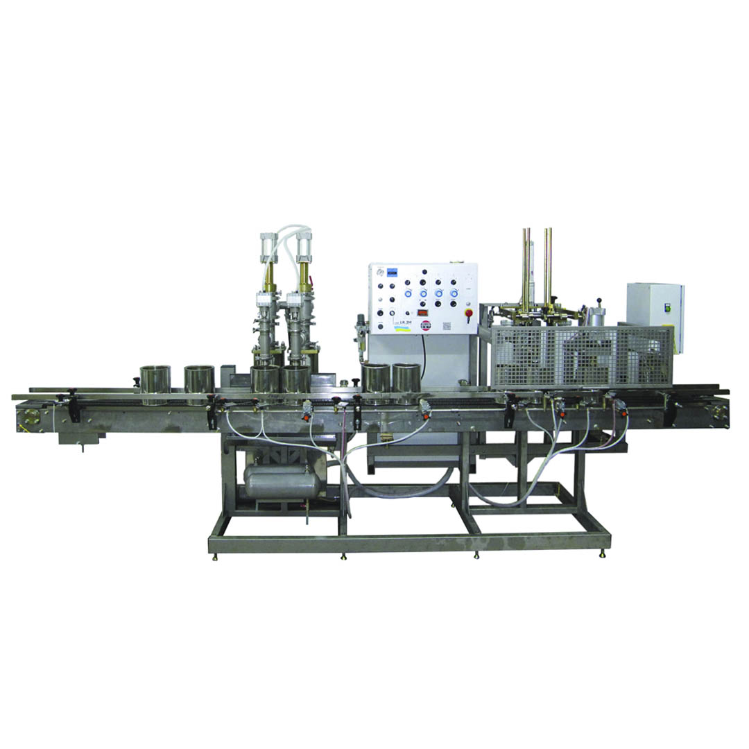 
	 LR.2M Liquid and low-viscosity product volumetric filling line for 0.25 L – 2.82 L tin cans
 Automatic Filling Lines in manufacturer IRCOM-ECT. Tel: +38 (044) 351 73 97. Delivery, guarantee, best prices!, фото1