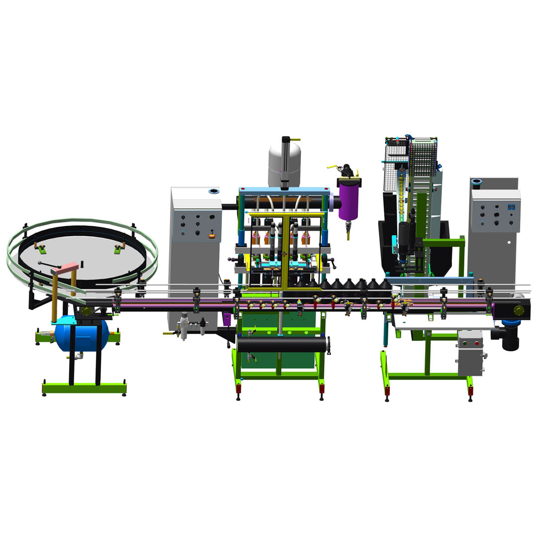 
	 LR.1 (Ex) Liquid volumetric filling line for 0.5 L – 1 L bottles
 Automatic Filling Lines in manufacturer IRCOM-ECT. Tel: +38 (044) 351 73 97. Delivery, guarantee, best prices!, фото1