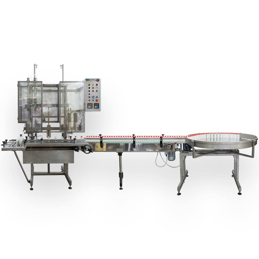 
	 LR.10-02 Flowmeter based liquid filling line for 0.1 L – 1 L screw cap containers
 Automatic Filling Lines in manufacturer IRCOM-ECT. Tel: +38 (044) 351 73 97. Delivery, guarantee, best prices!, фото1